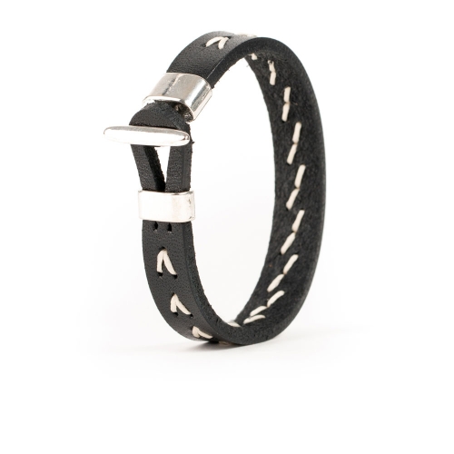 Pulsera Piel Cosida Flecha