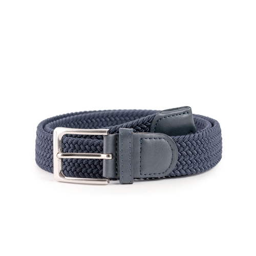 Cinturón Trenzado Elástico Liso 35 mm