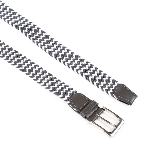 Cinturón Trenzado Elástico Combinado 35 mm
