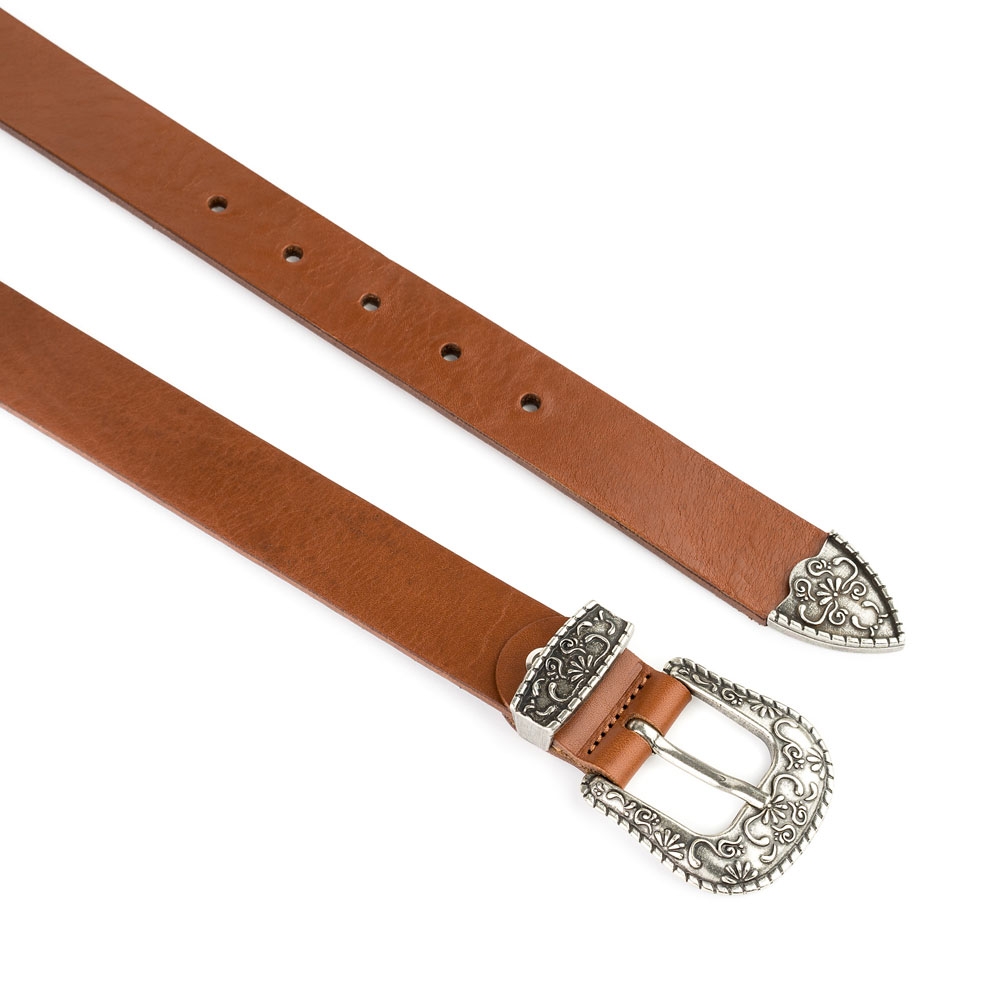 Cinturón Piel Postiguet Estilo Cowboy 30 mm