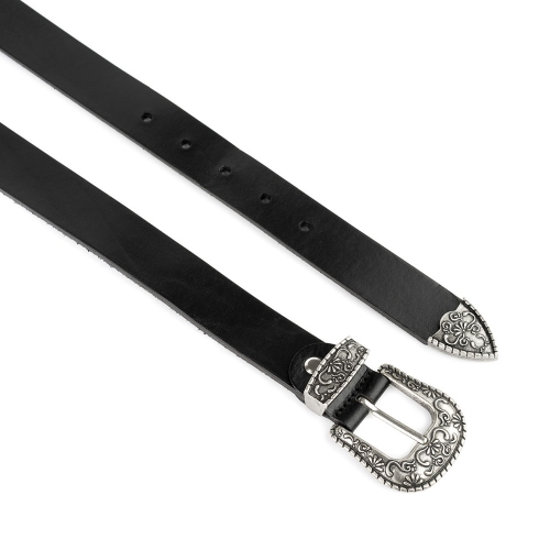 Cinturón Piel Postiguet Estilo Cowboy 30 mm