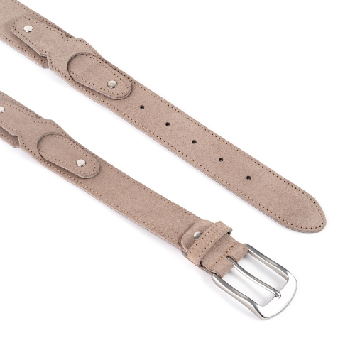 Cinturón Piel Portitxol Afelpado 35 mm