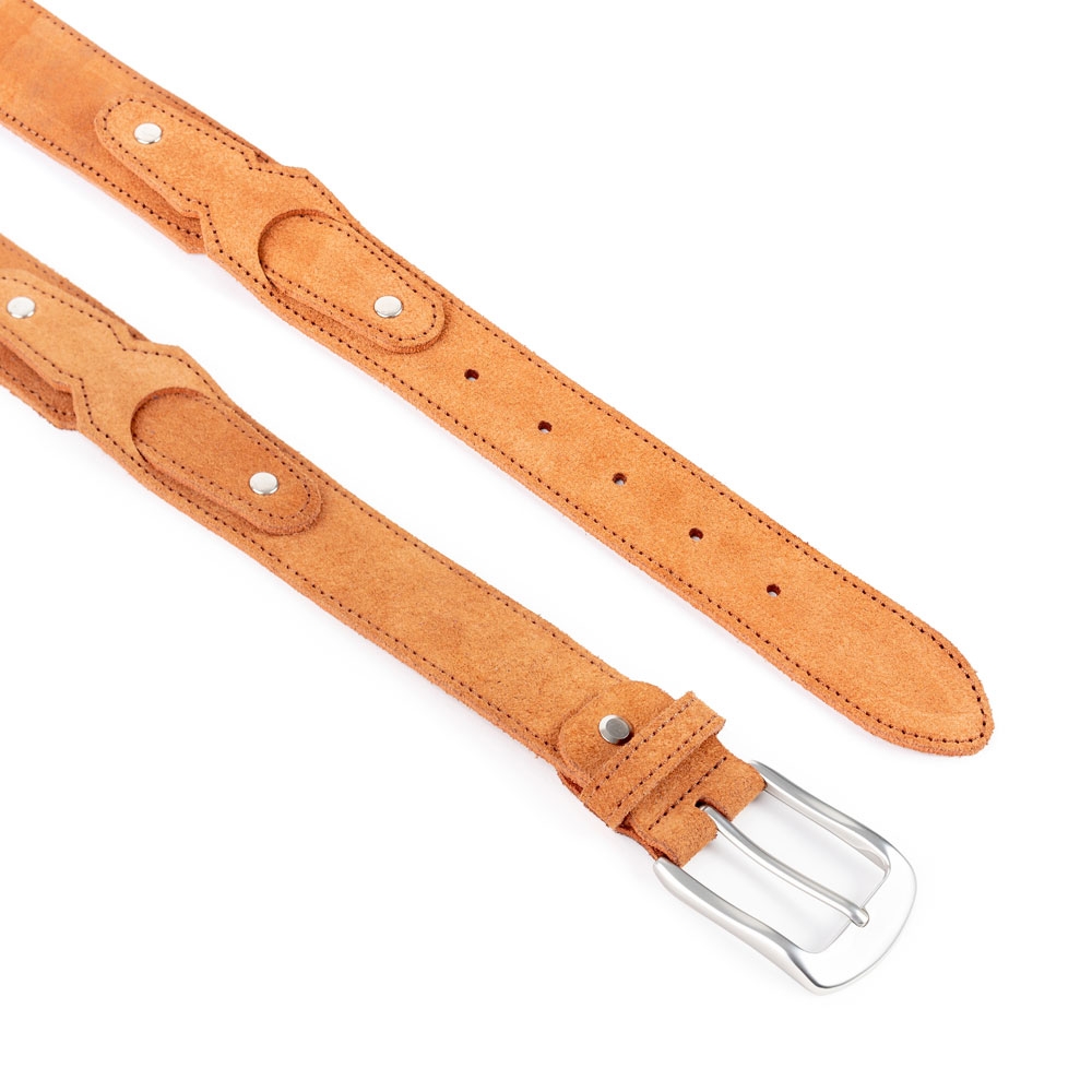 Cinturón Piel Portitxol Afelpado 35 mm