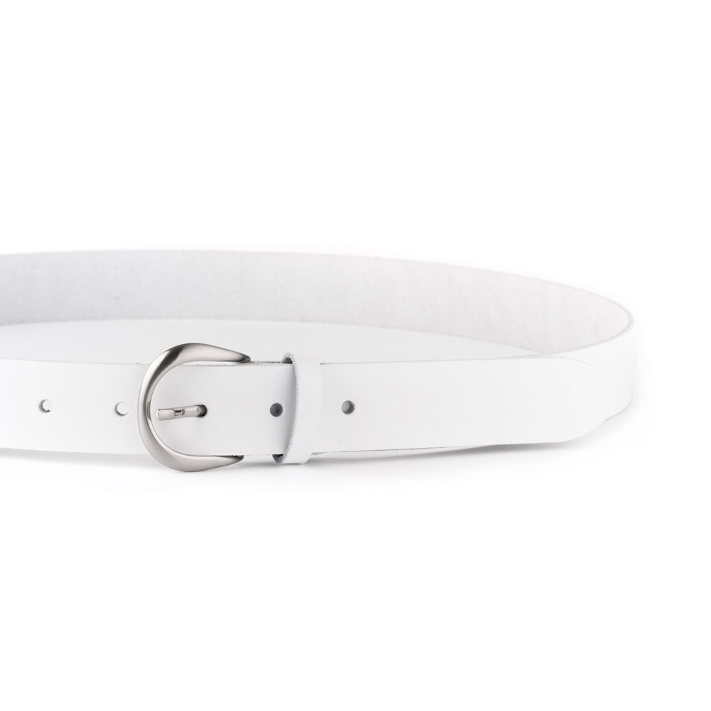 Cinturón Piel Zenia Liso 30 mm