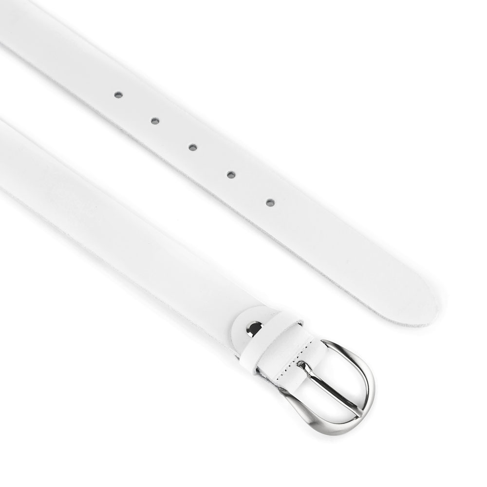 Cinturón Piel Zenia Liso 30 mm