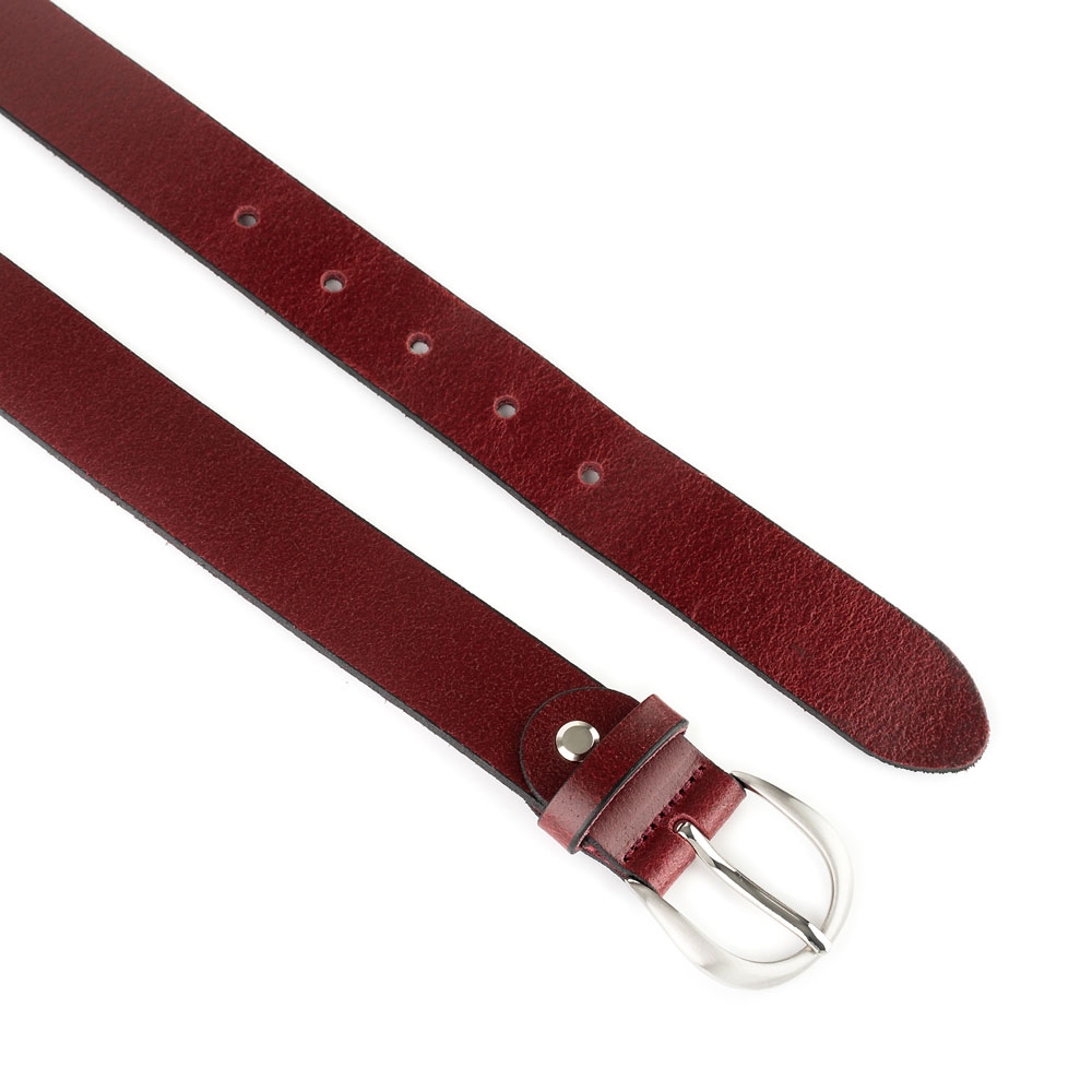 Cinturón Piel Zenia Liso 30 mm