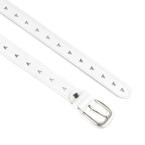 Cinturón Piel Zenia Picado 25 mm