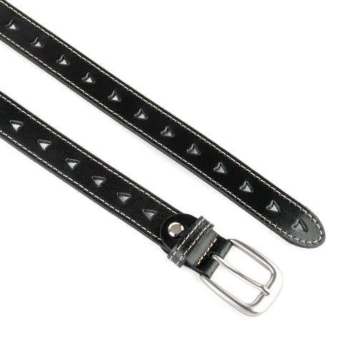 Cinturón Piel Zenia Picado 25 mm