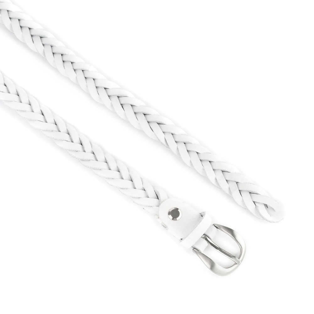 Cinturón Piel Zenia Trenzado 20 mm