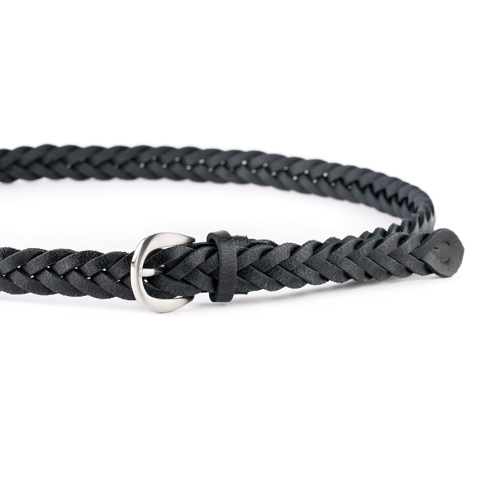 Cinturón Piel Zenia Trenzado 20 mm