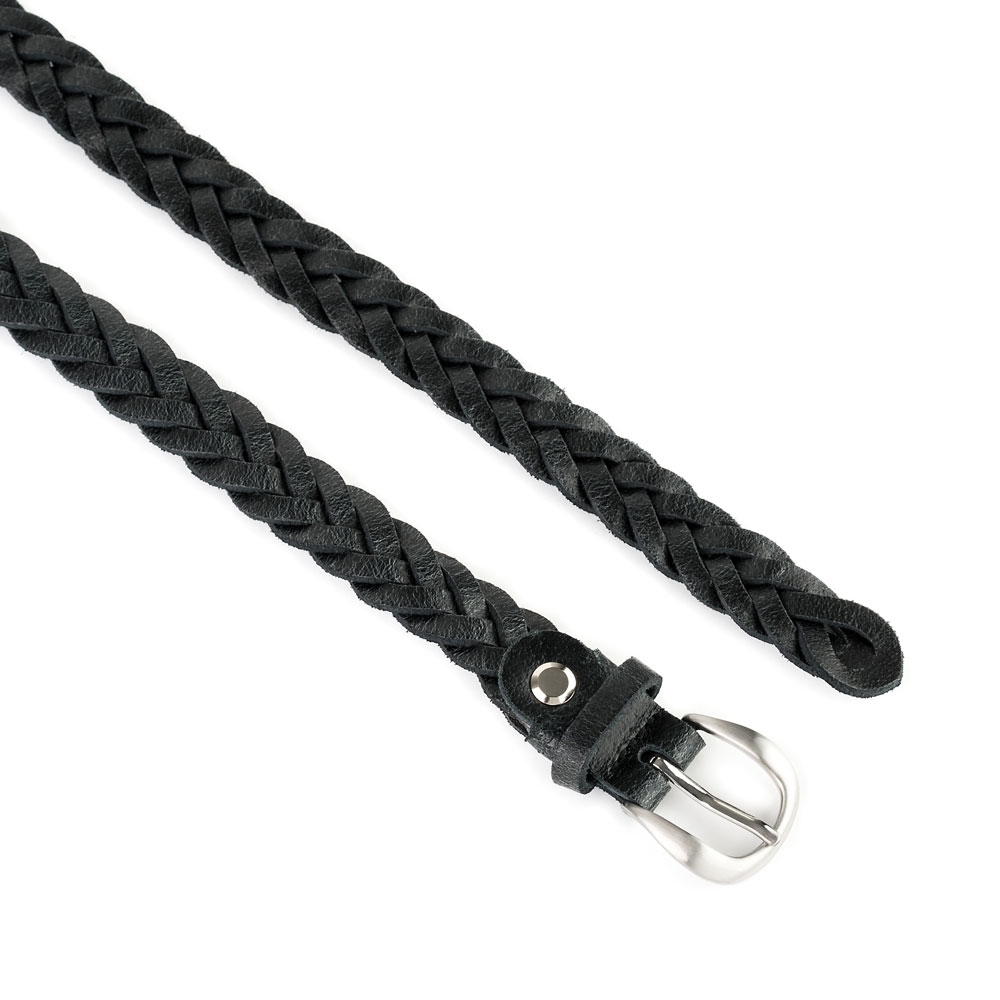 Cinturón Piel Zenia Trenzado 20 mm