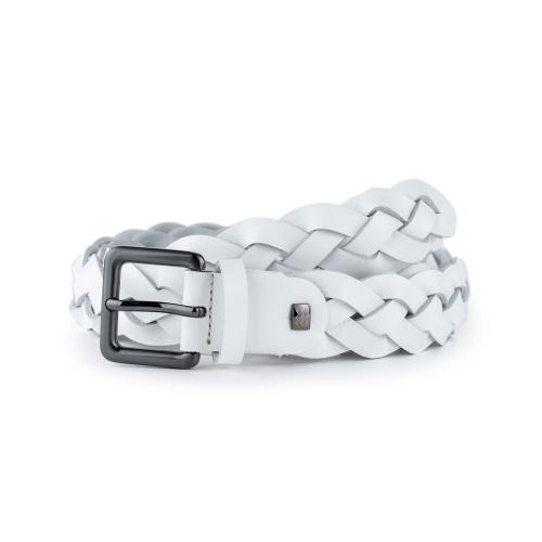 Cinturón Piel Zenia Trenzado 30 mm