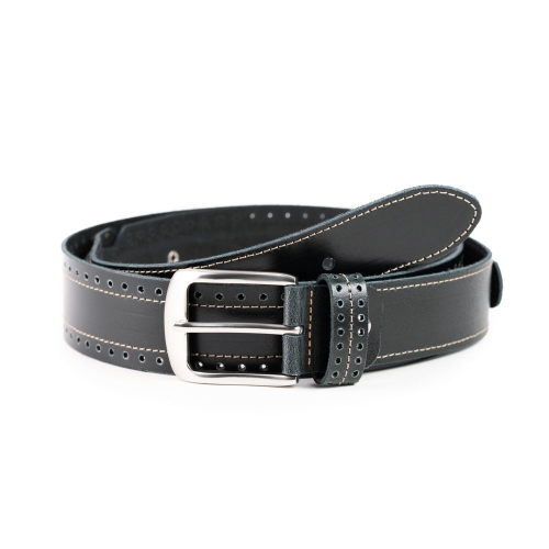 Cinturón Piel Zenia Picado 35 mm