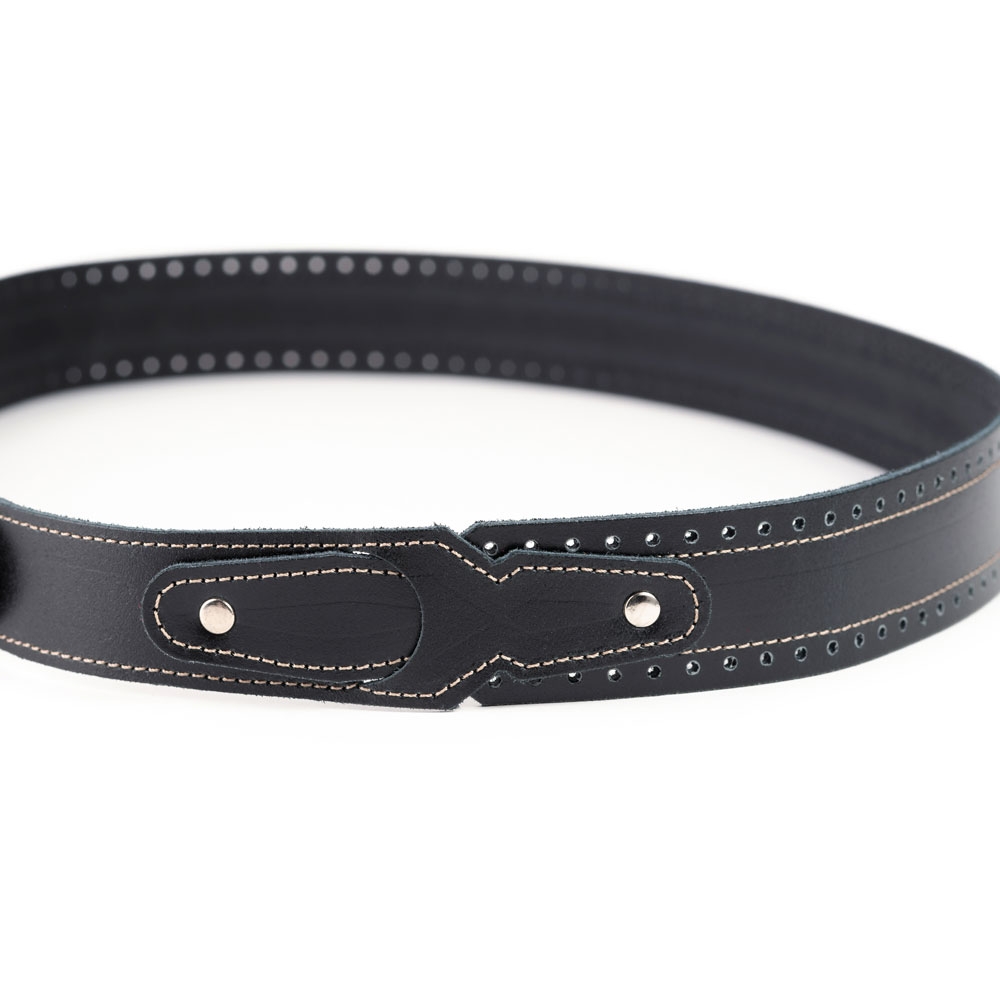 Cinturón Piel Zenia Picado 35 mm