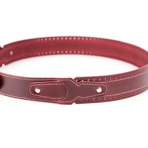 Cinturón Piel Zenia Picado 35 mm