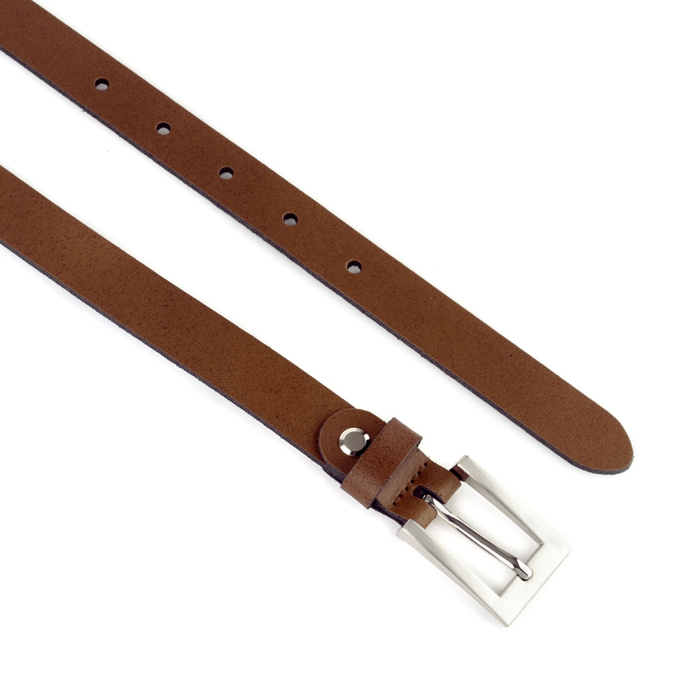 Cinturón Piel Ambolo Liso 20 mm