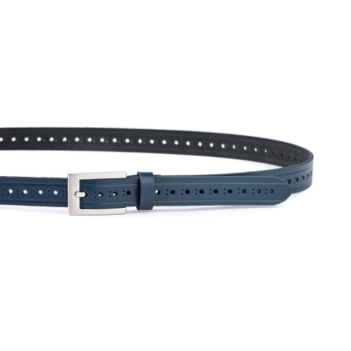 Cinturón Piel Ambolo Picado 20 mm