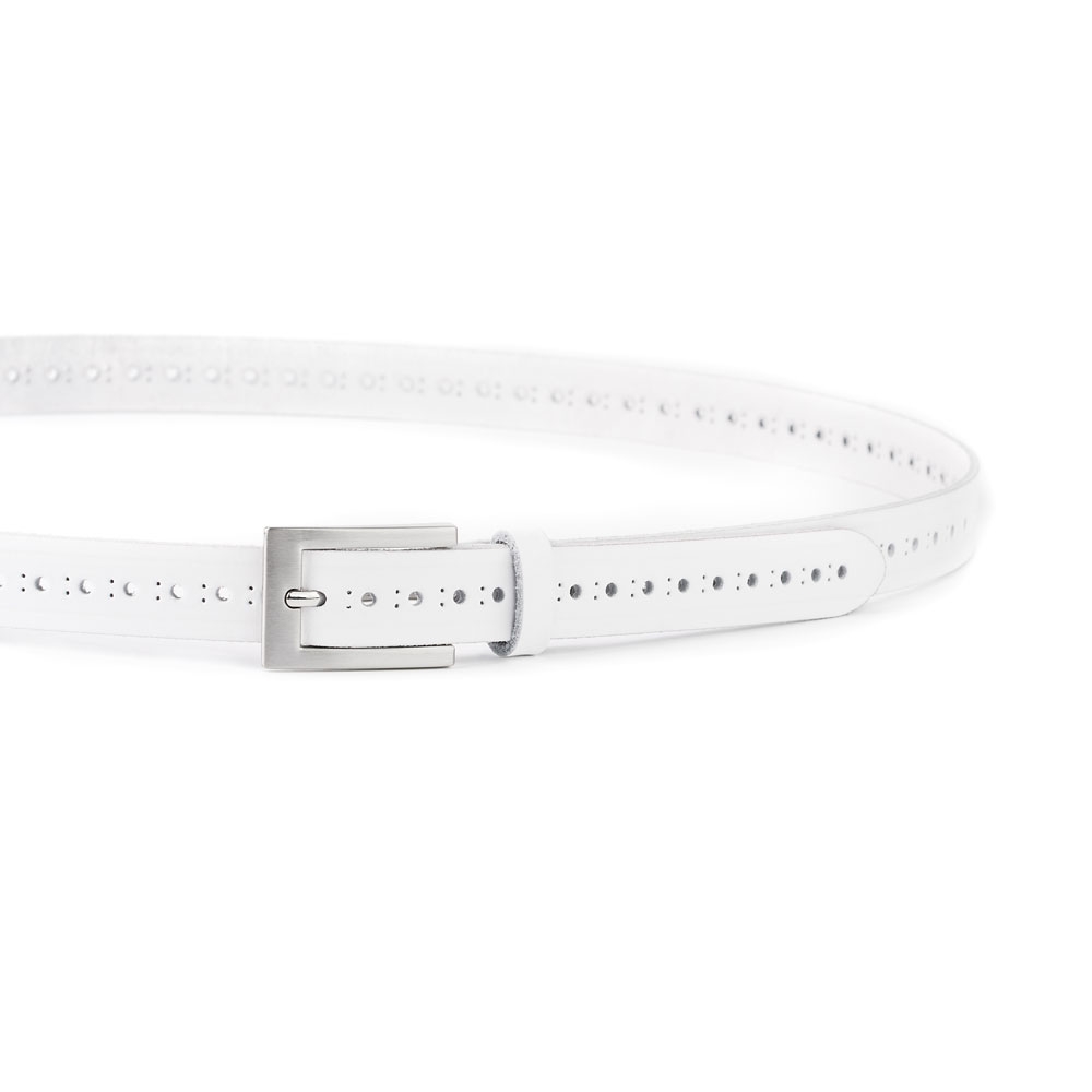 Cinturón Piel Ambolo Picado 20 mm