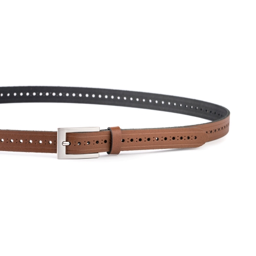 Cinturón Piel Ambolo Picado 20 mm