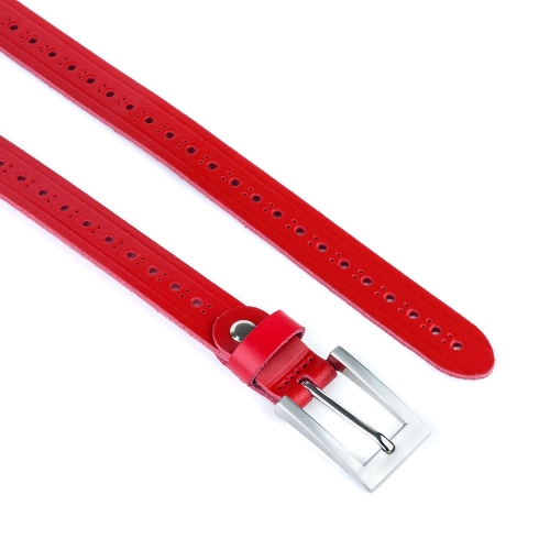 Cinturón Piel Ambolo Picado 20 mm