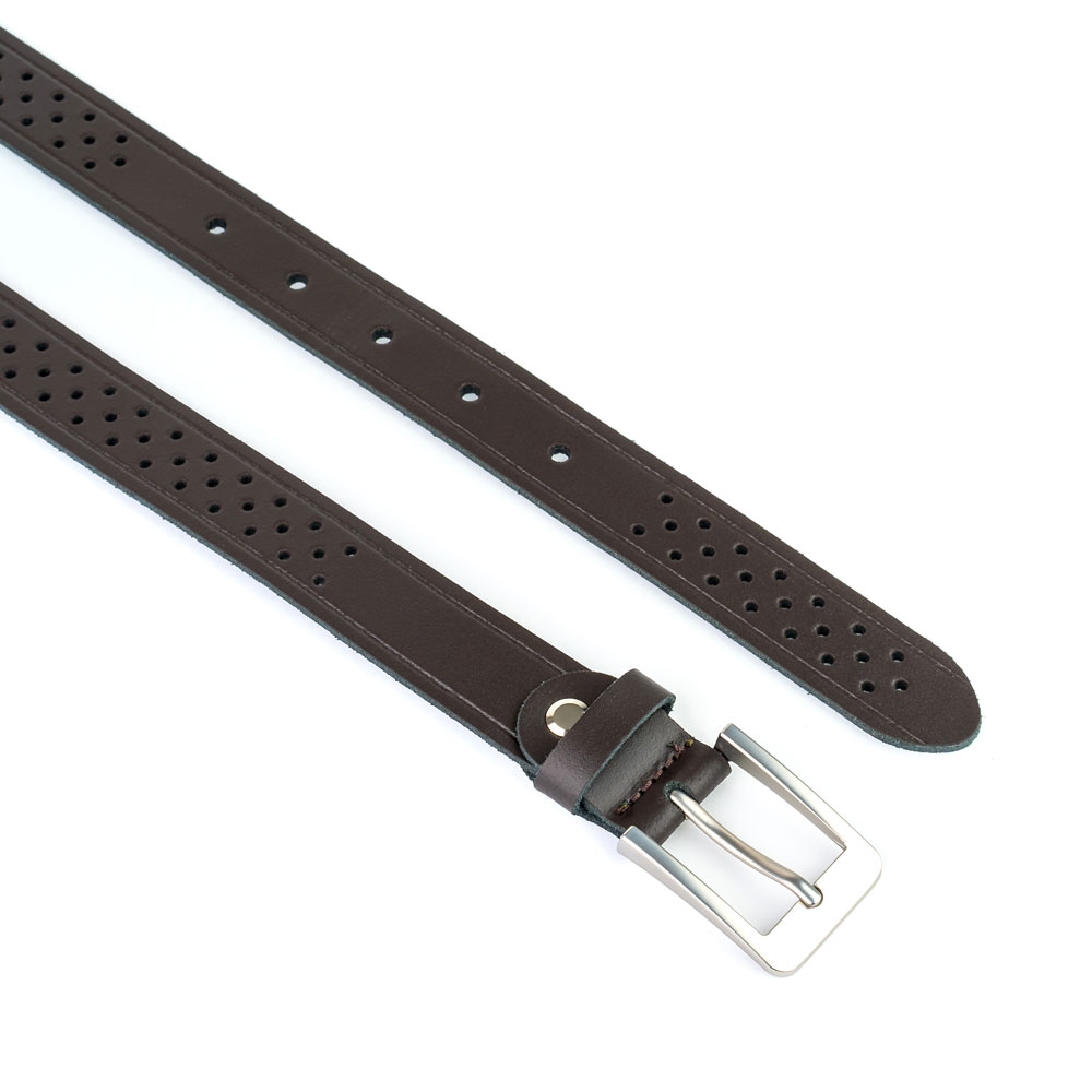 Cinturón Piel Ambolo Picado 25 mm