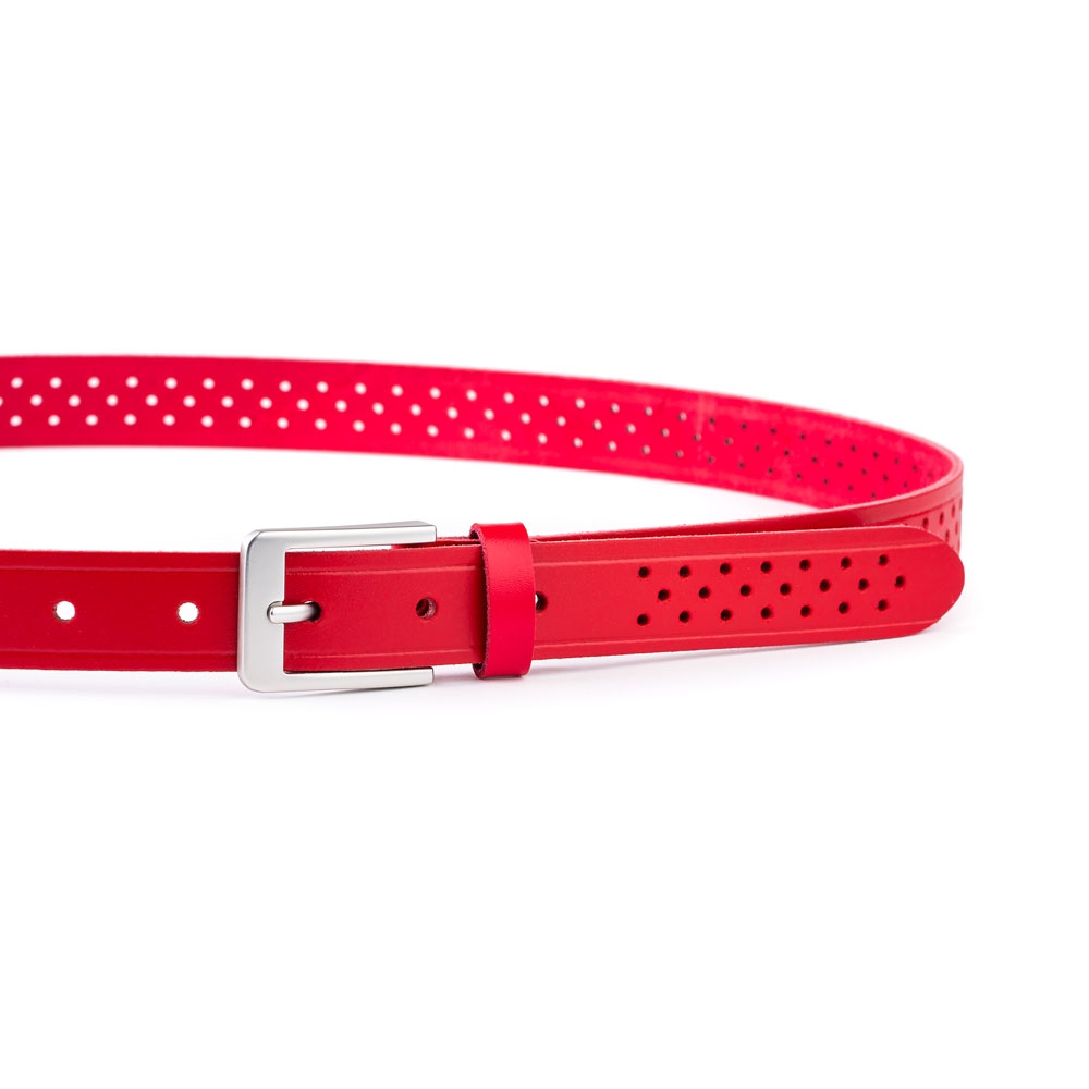 Cinturón Piel Ambolo Picado 25 mm