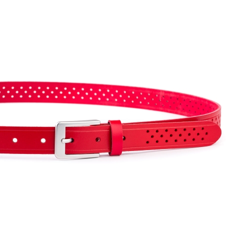 Cinturón Piel Ambolo Picado 25 mm