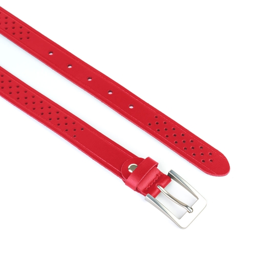 Cinturón Piel Ambolo Picado 25 mm