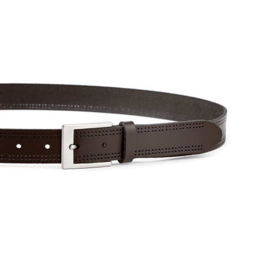 Cinturón Piel Ambolo Picado 30 mm