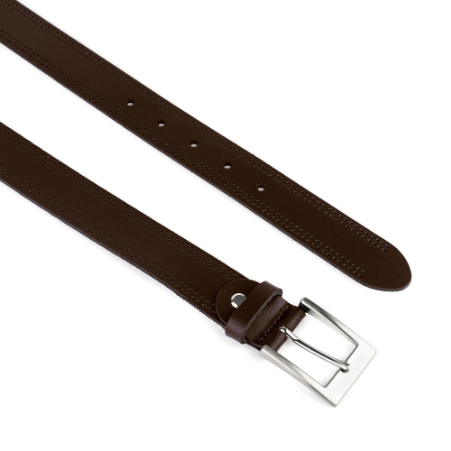 Cinturón Piel Ambolo Picado 30 mm