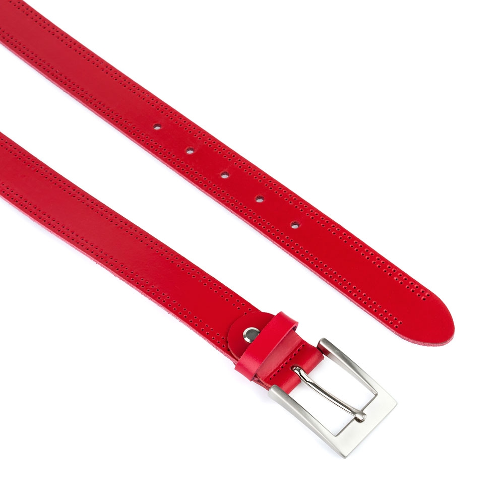 Cinturón Piel Ambolo Picado 30 mm