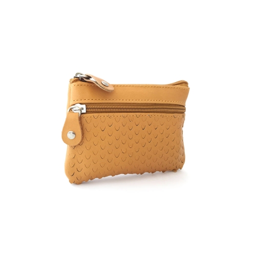 Monedero Pequeño Piel Escamas - S