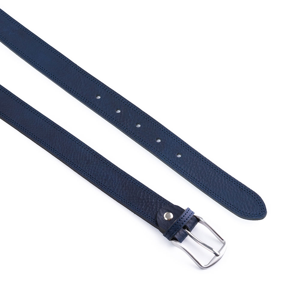 Cinturón Piel Serie Q Cosido 30 mm