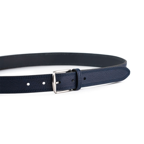 Cinturón Piel Serie Q Cosido 30 mm