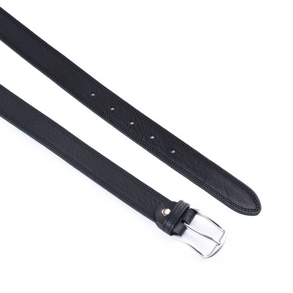 Cinturón Piel Serie Q Cosido 30 mm