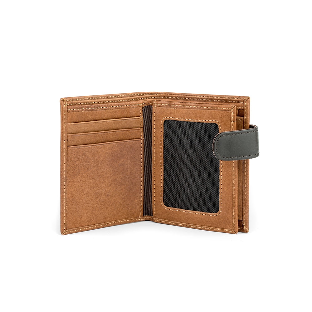 Cartera Billetera Solapa Piel Norwich