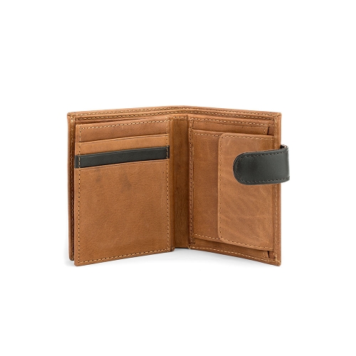 Cartera Billetera Solapa Piel Norwich