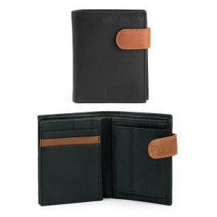 Cartera Billetera Solapa Piel Norwich