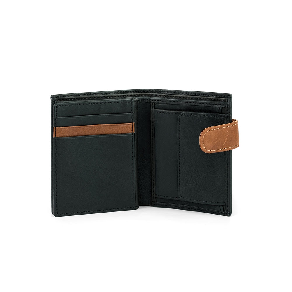 Cartera Billetera Solapa Piel Norwich