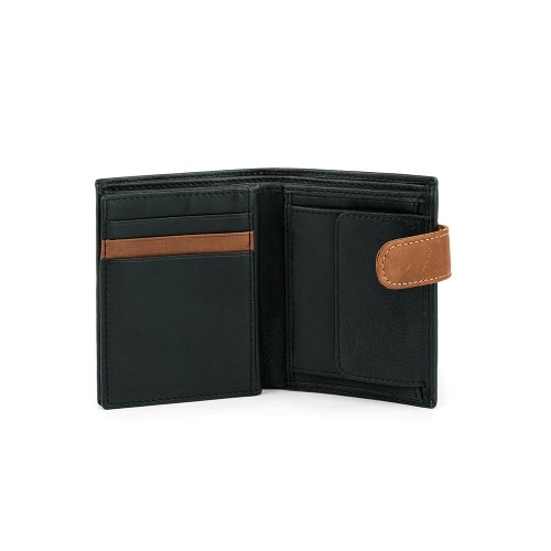 Cartera Billetera Solapa Piel Norwich