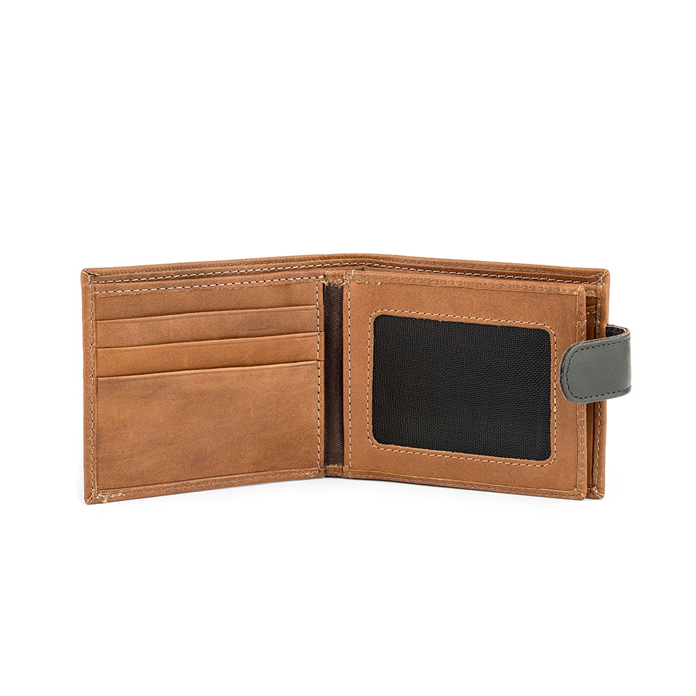 Cartera Americana Solapa Piel Norwich