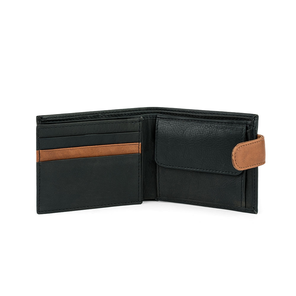 Cartera Americana Solapa Piel Norwich