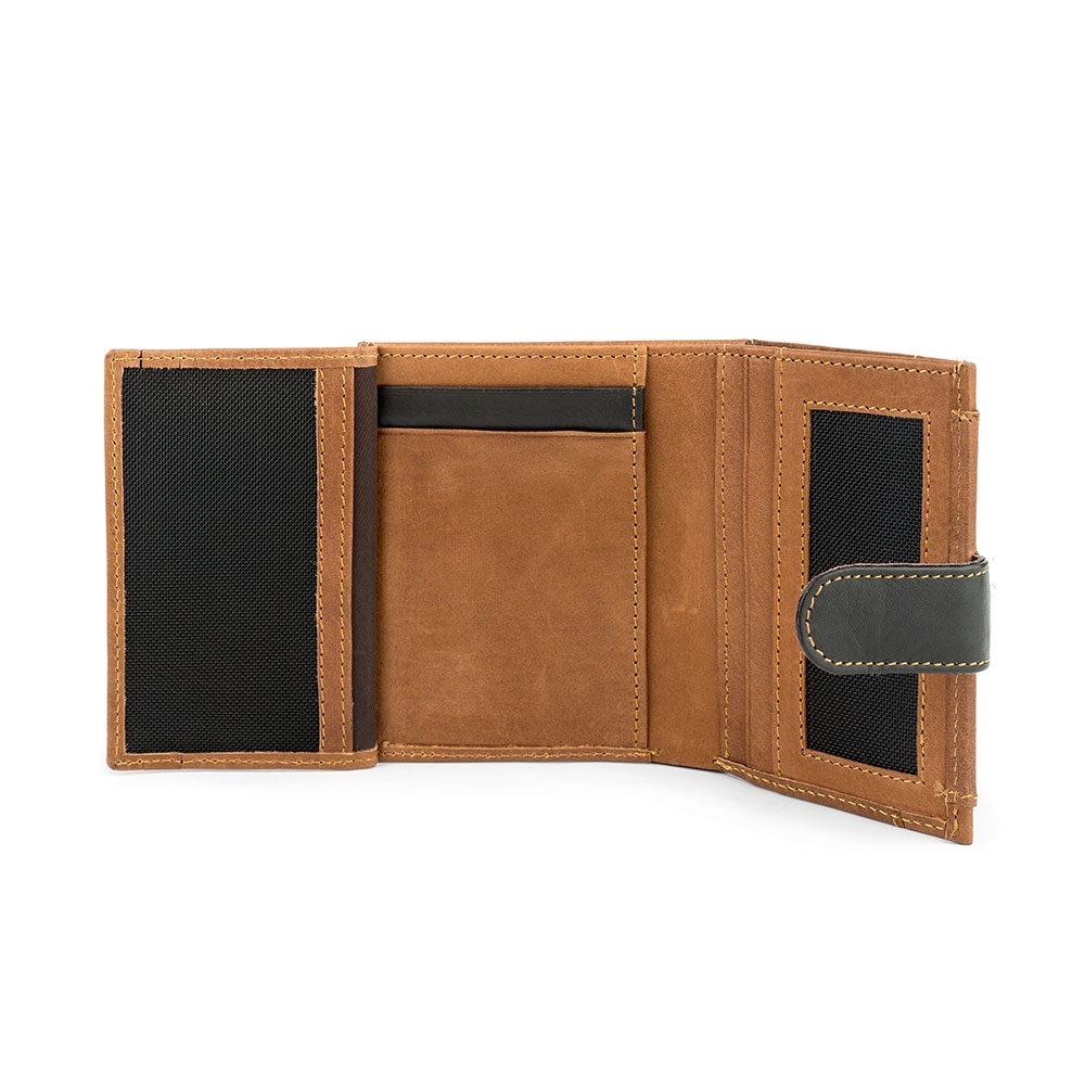 Cartera Billetera Solapa Piel Norwich