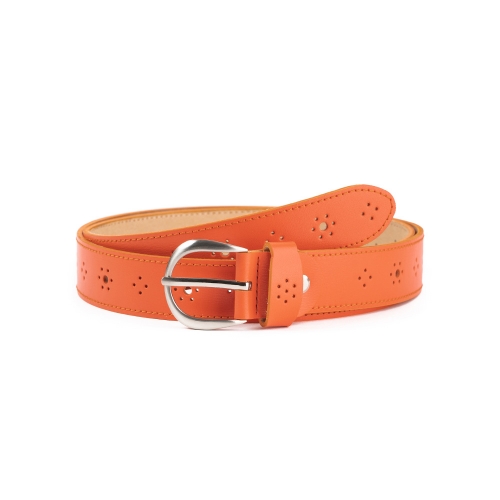 Cinturón Piel Cosido Picado 30mm