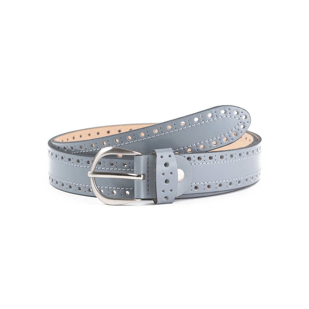 Cinturón Piel Picado 30mm