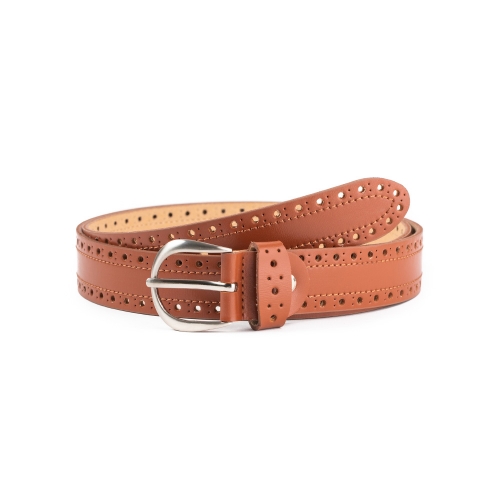 Cinturón Piel Picado 30mm