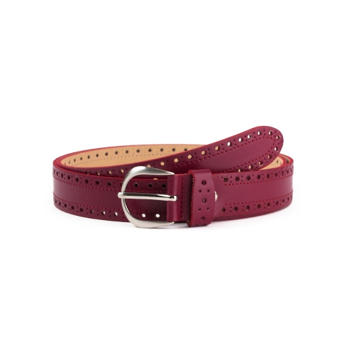 Cinturón Piel Picado 30mm