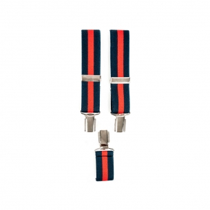 Tirante 4 Pinzas Piel Bandera 30 mm