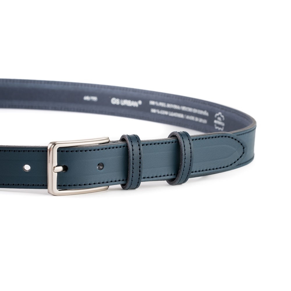 Cinturón Piel Urban Cosido 30 mm