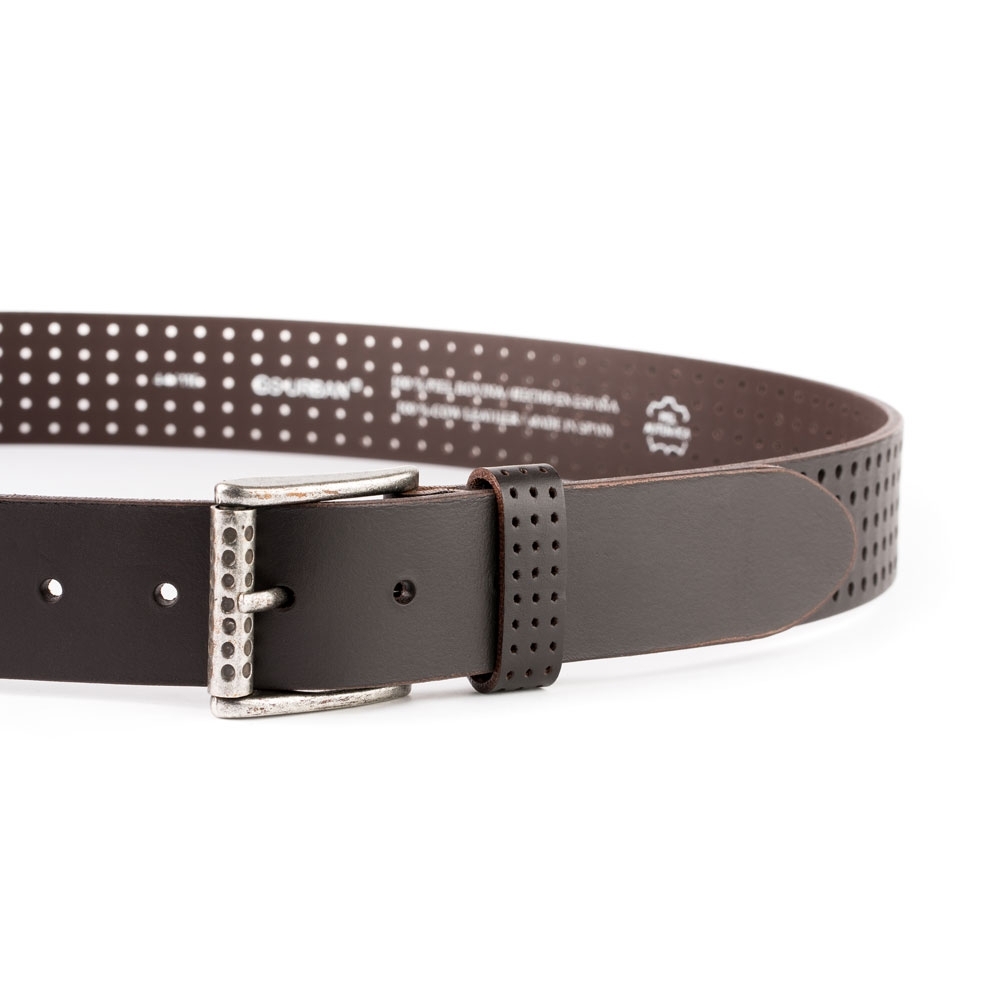 Cinturón Piel Urban Picado 40 mm